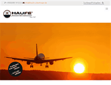 Tablet Screenshot of haufe-uebertrager.de